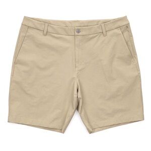 Lululemon Men's Commission Shorts w/ 5 Pockets Khaki Tan 9” Inseam Size 38 EUC